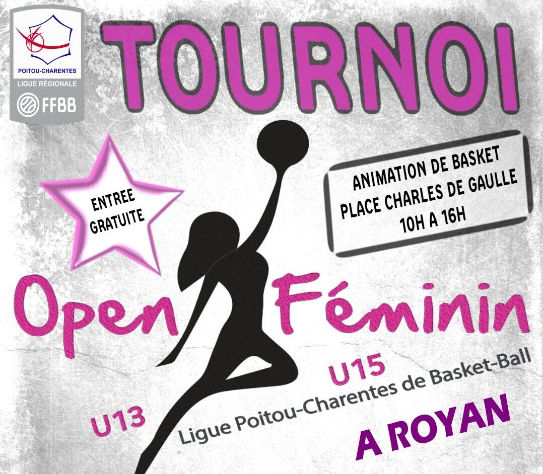 Open féminin à Royan le 9 septembre !