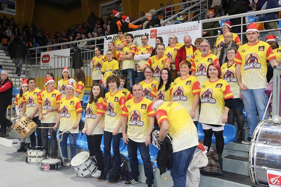 Des supporters d'Orléans (Magic Sup) présents demain soir à Saint-Eloi !