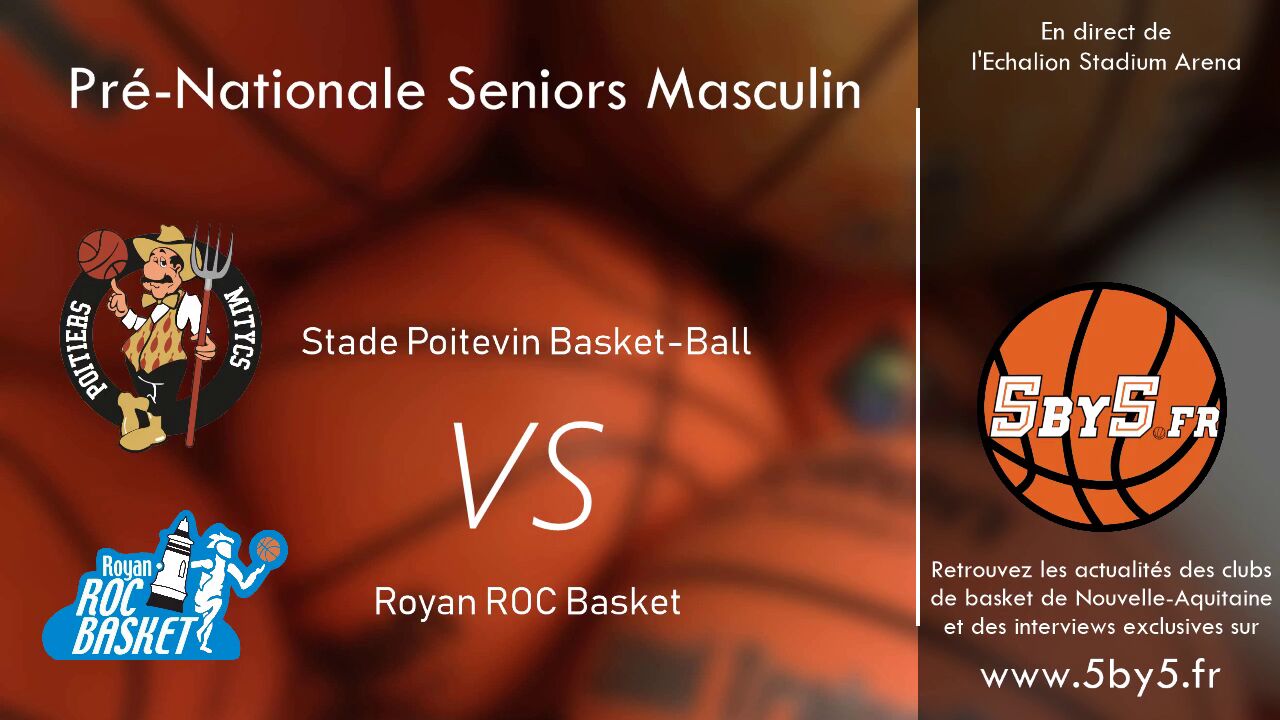 Le match Stade Poitevin (Mitycs) / Roc Royan en direct ici !
