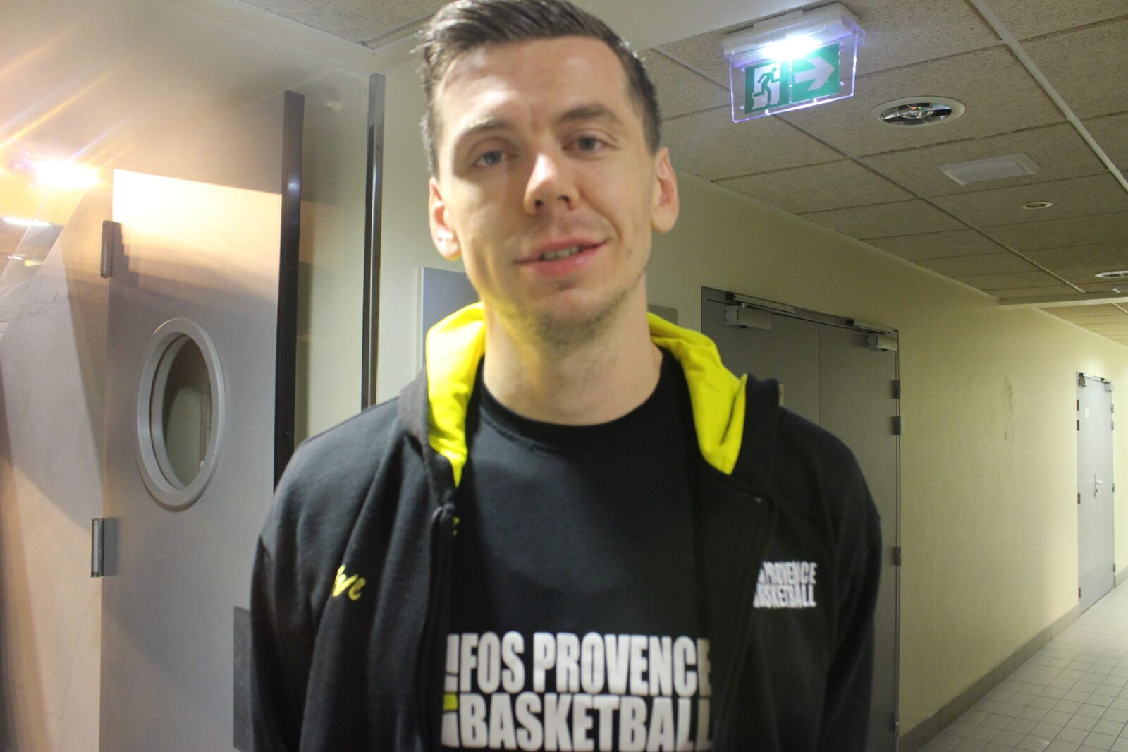 Edouard Choquet : "Mon objectif, monter en ProA avec Fos, j'ai signé un contrat de 2 ans dans cette optique là..."