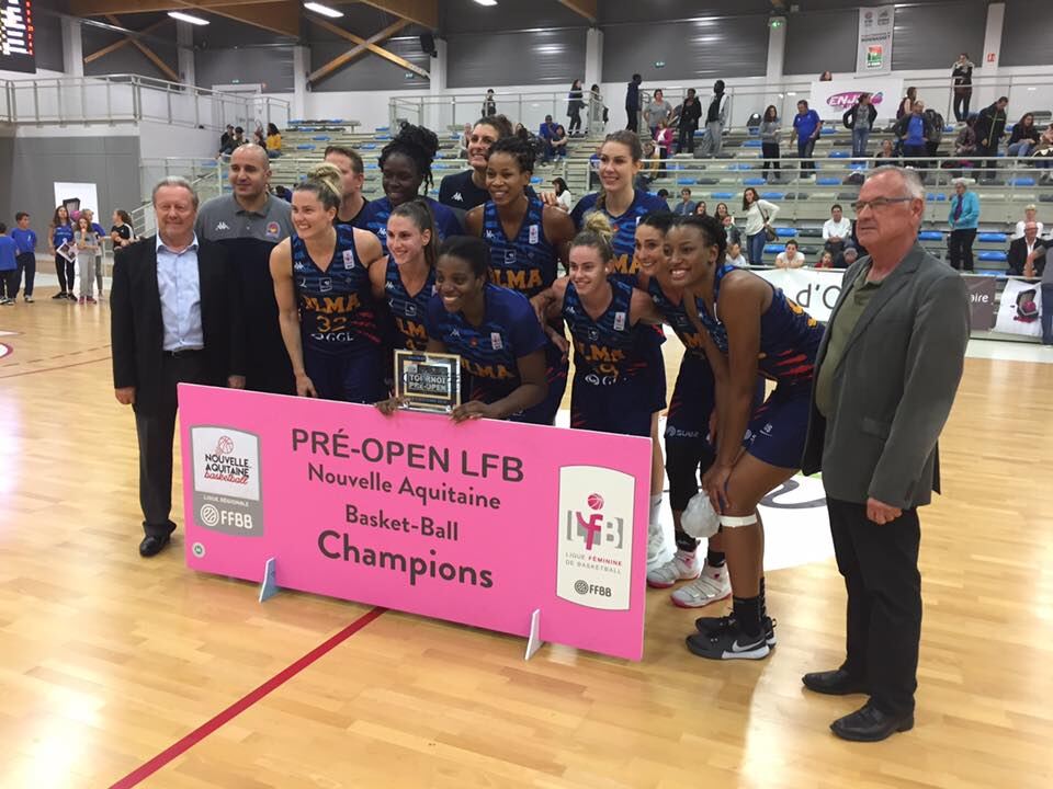 Le BLMA remporte le tournoi Pré-Open LFB 2018 !
