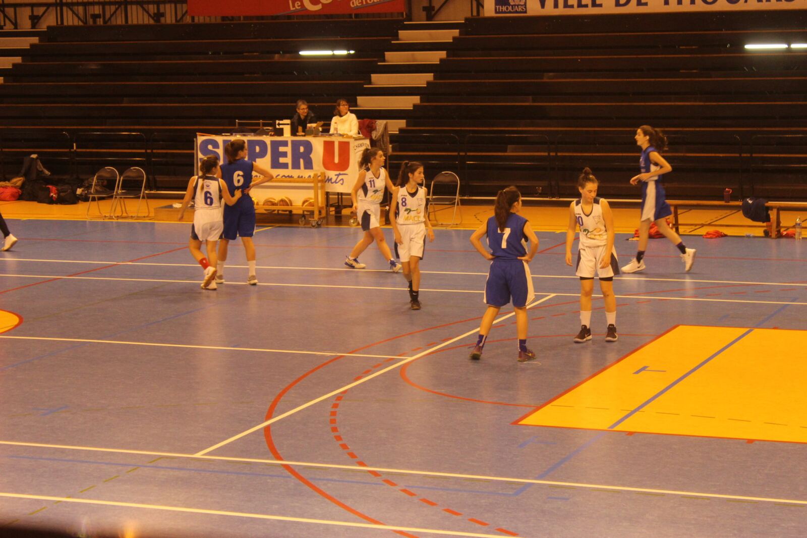 Les U18F du Thouars basket décrochent leur première victoire !