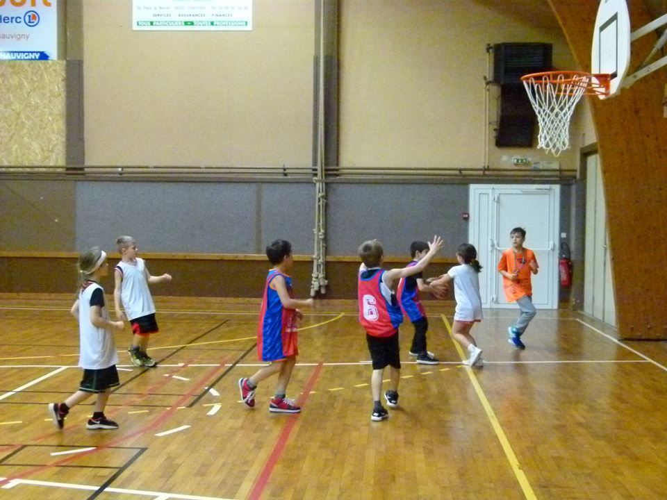 Un plateau basket à Chauvigny dans la bonne humeur !
