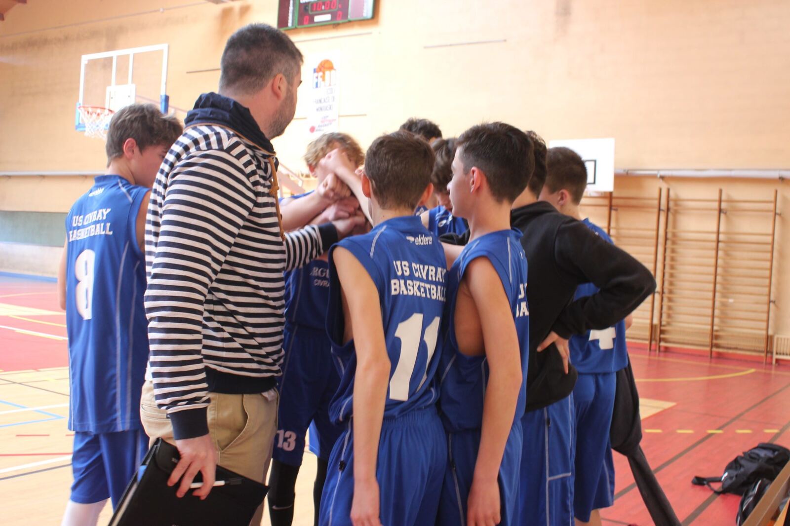 Civray retrouve le sourire face à Rupella ! (U15M - Région masculin- 7ème journée)