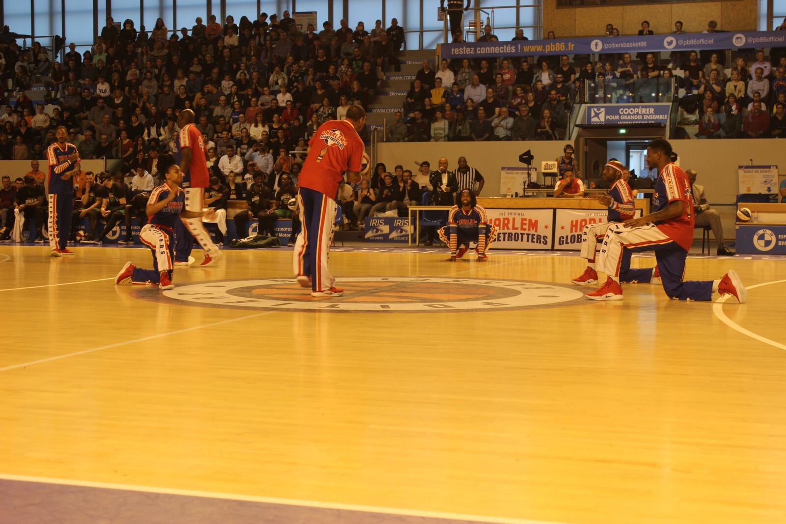 Album photos : Spectacle des Harlem Globetrotters