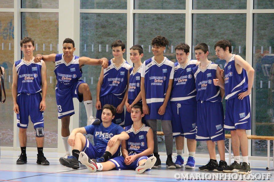 Le PMBC Lusignan s'impose à Fontaine et termine leader ! (départ masculin U17M, division 2)
