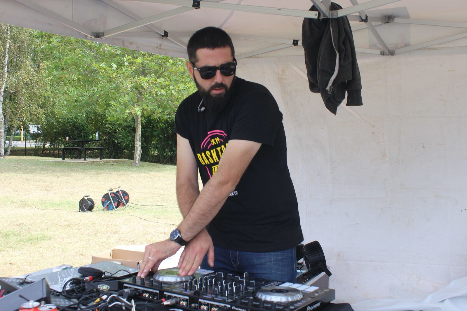 DJ Max : "Je suis très fier d'animer le tournoi (Basket-Ball and Sun) depuis trois ans..."