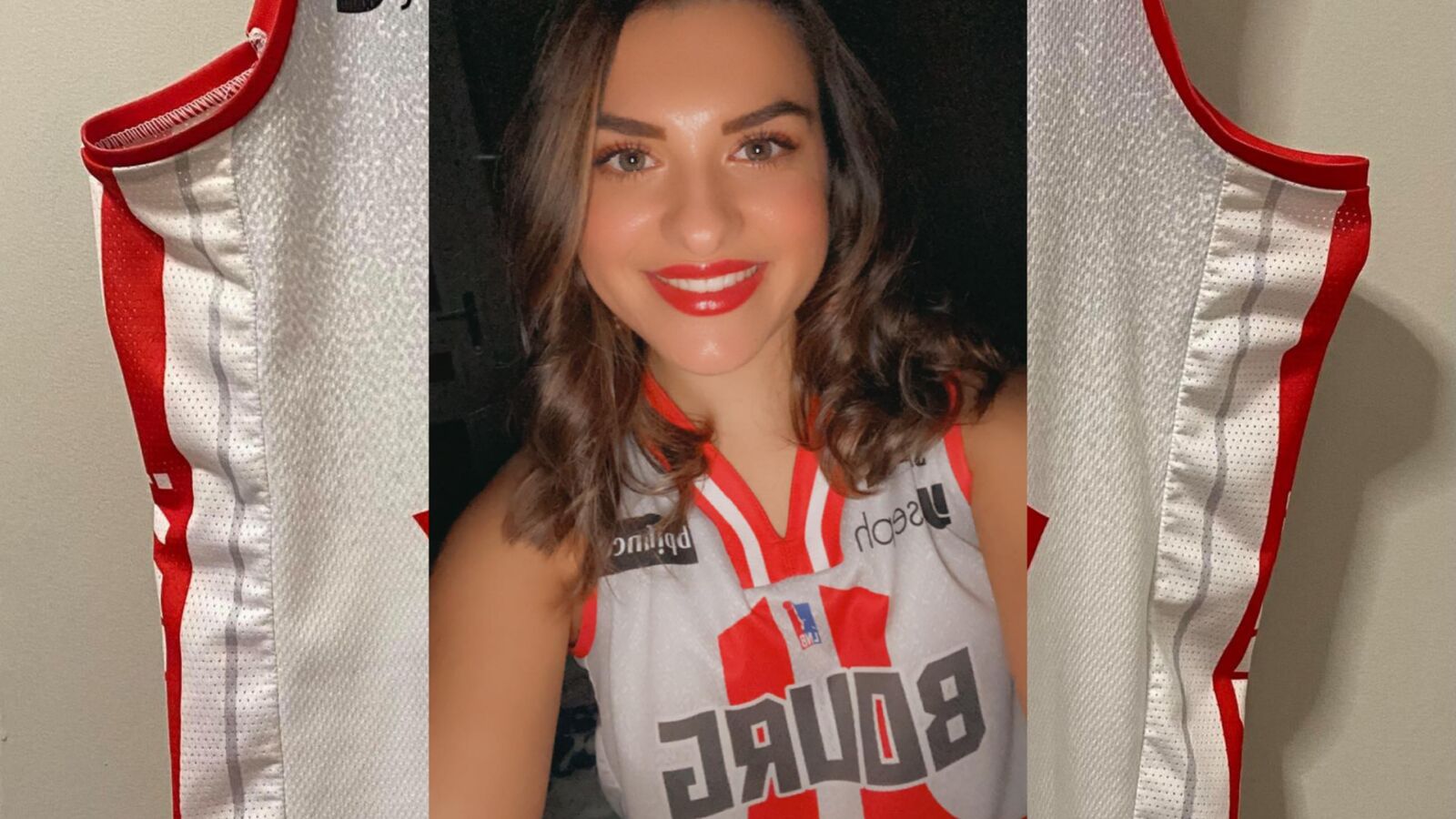 Lucile.T (Supportrice de la JL Bourg): "c’est difficile de ne plus aller dans notre belle salle pour supporter notre équipe mais..."