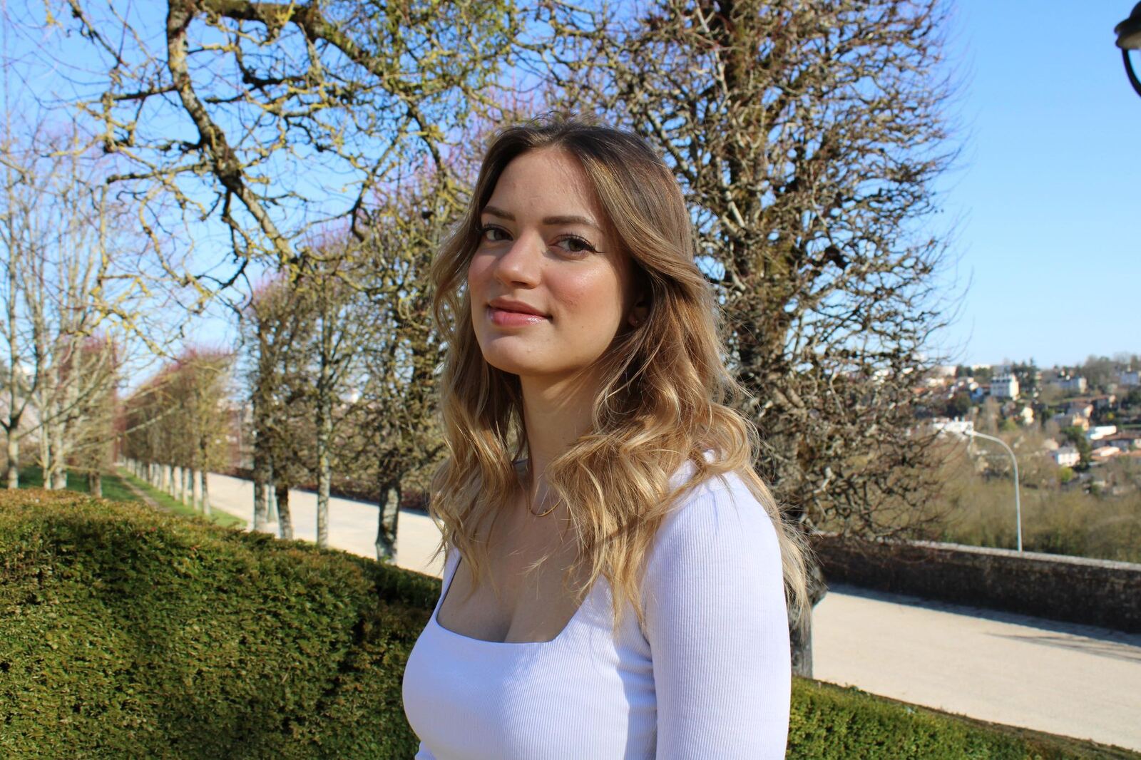 Louise Danton : "Si je suis élue Miss Vienne, je soutiendrai..."