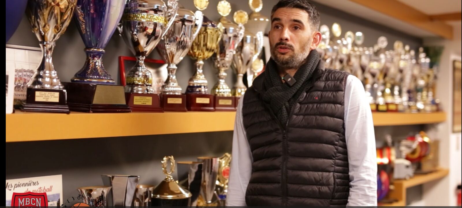 Yann Compain ( Manager club du Motoball Neuville) : "Cette année, on vise..."