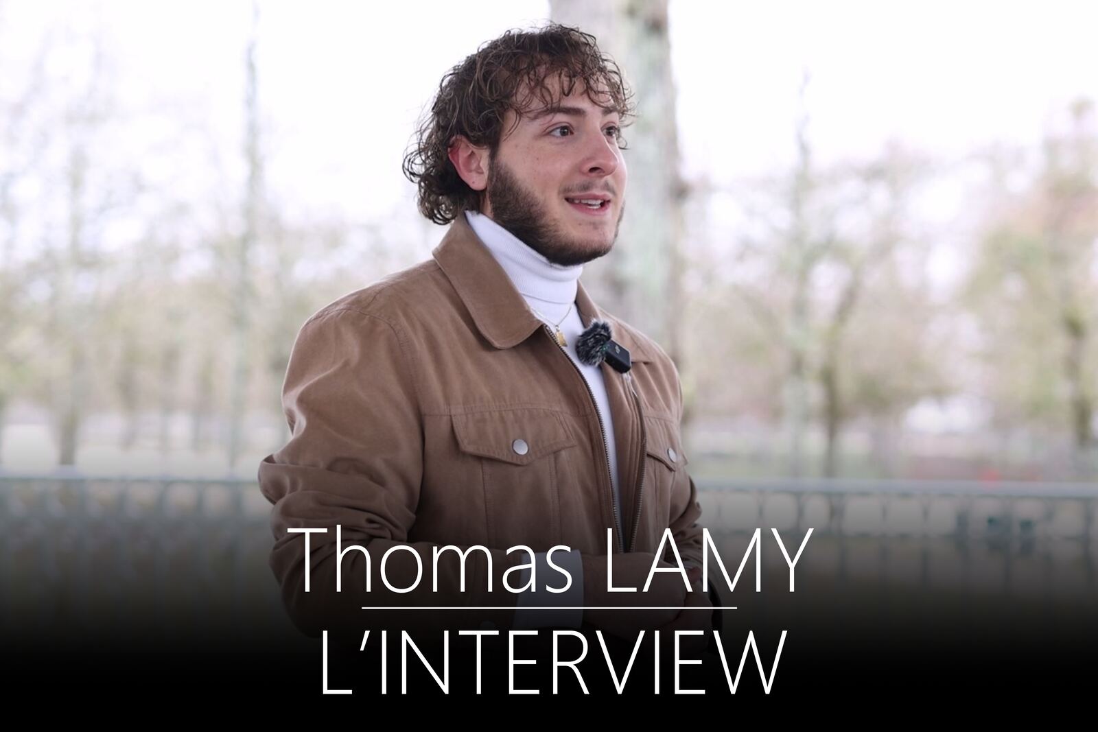 Thomas LAMY : "Une fierté d'avoir fait son costume..."