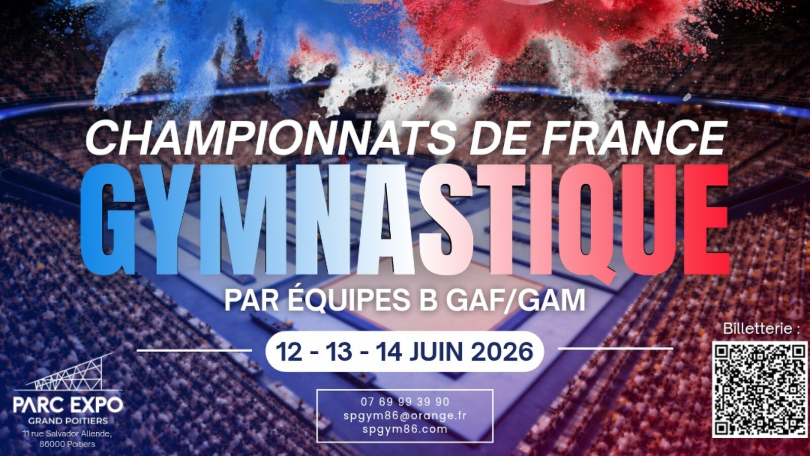 Gymnastique : Les Championnats de France à Poitiers !