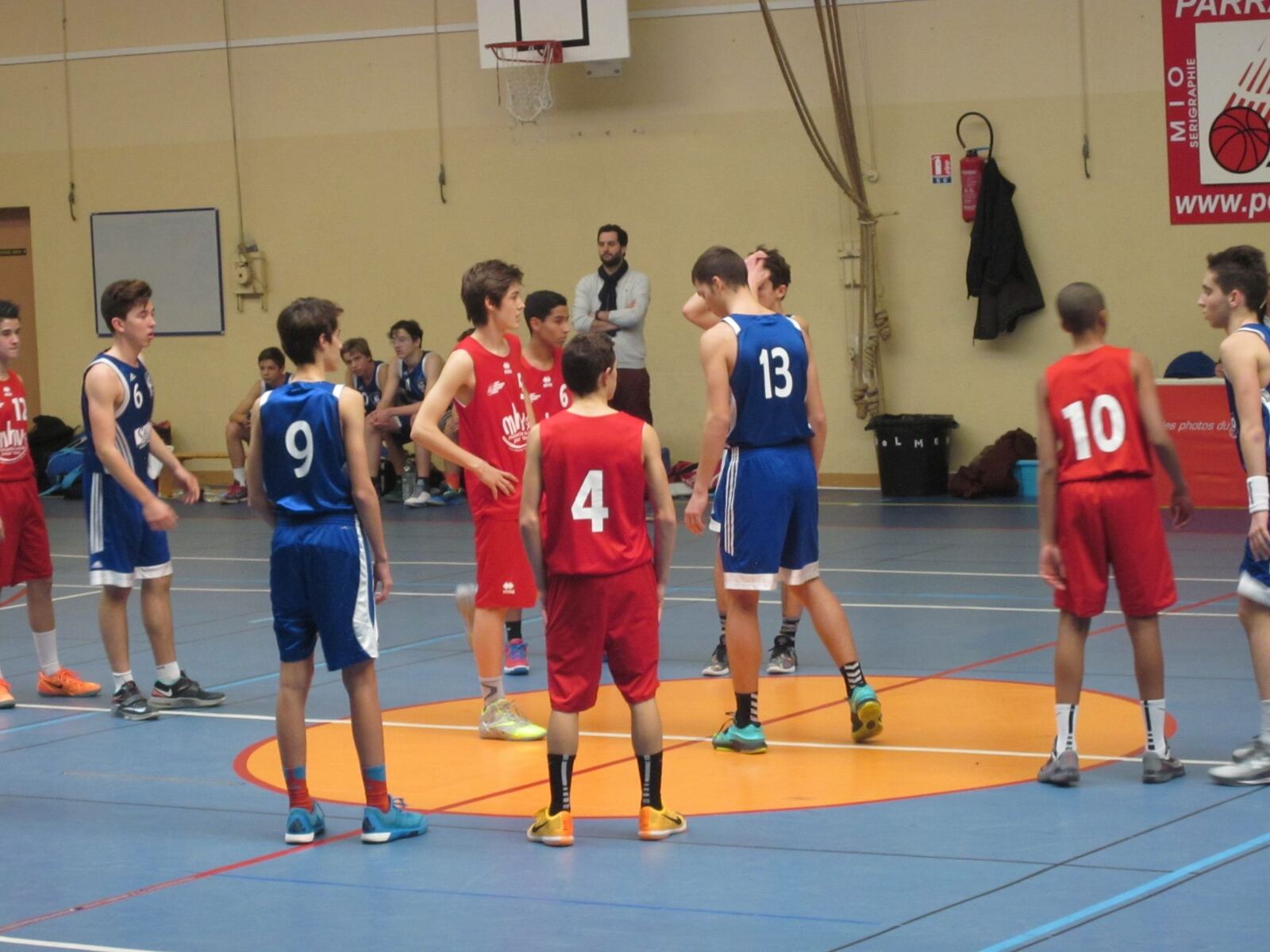 Photos du match CEP- La Rochelle (U15M)