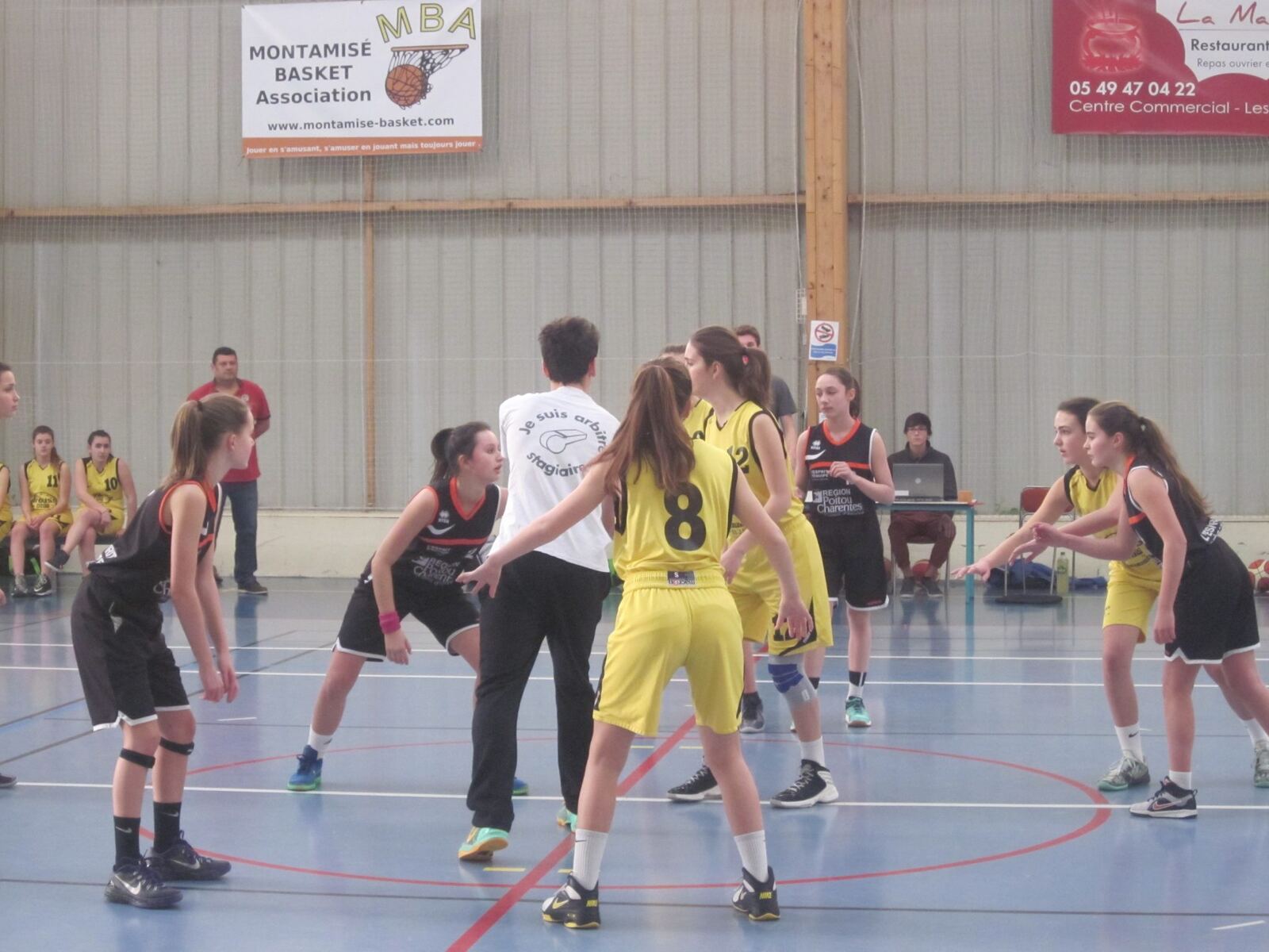 Basket86 : U15F, Montamisé s'impose face au Stade Poitevin