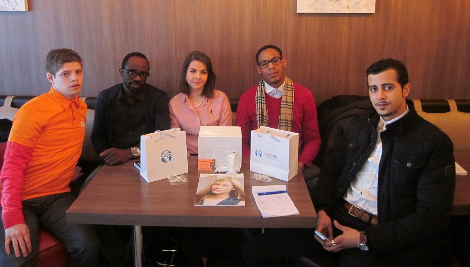 5by5 soutient le projet Nu Skin !