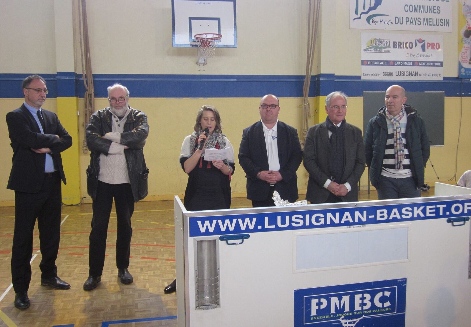 Basket86 : Remise du Label National à Lusignan !